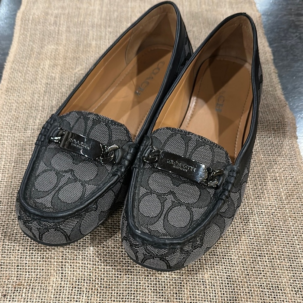 Coach Women's Black Loafers